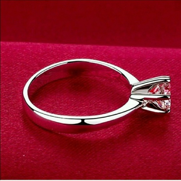 SILVER DIAMOND CUT RING - Picture 3 of 4
